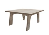 Keukenhof baby tafel L80 x B80 x H40 cm Grey craft oak Tangara Groothandel voor de Kinderopvang Kinderdagverblijfinrichting